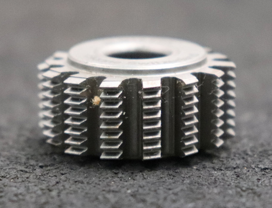 Bild des Artikels MIKRON-Zahnrad-Wälzfräser-gear-hob-m=-0,5mm-20°-EGW-1°33'-Spiralwinkel