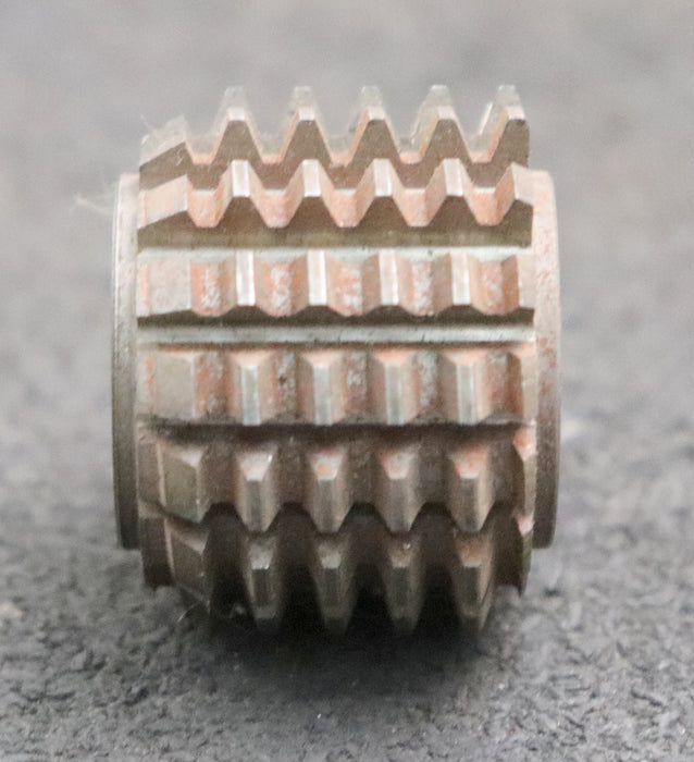 Bild des Artikels MIKRON-Zahnrad-Wälzfräser-gear-hob-m=-1,25mm-20°-EGW-2°30'-Spiralwinkel