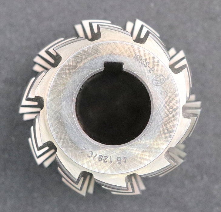 Bild des Artikels FETTE-Schneckenrad-Wälzfräser-worm-wheel-hob-m=-6,0-20°-EGW-TeilkreisØ-74+2,52