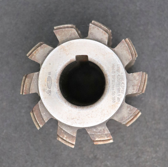 Bild des Artikels MAY-Zahnrad-Wälzfräser-mit-tangentialem-Anschnitt-gear-hob-m=-5,0mm-EGW-20°