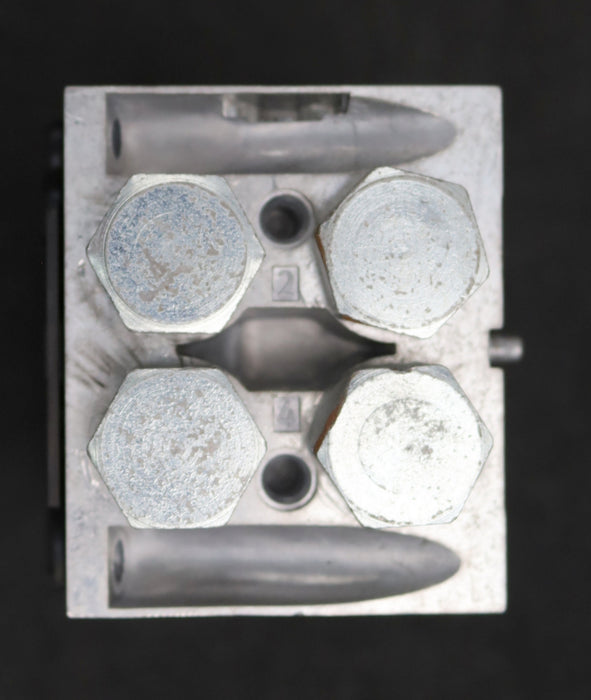 Bild des Artikels FESTO-2x-Verkettungsplatte-VABV-S4-1S-G14-2T2-Mat.-Nr.539220-gebraucht