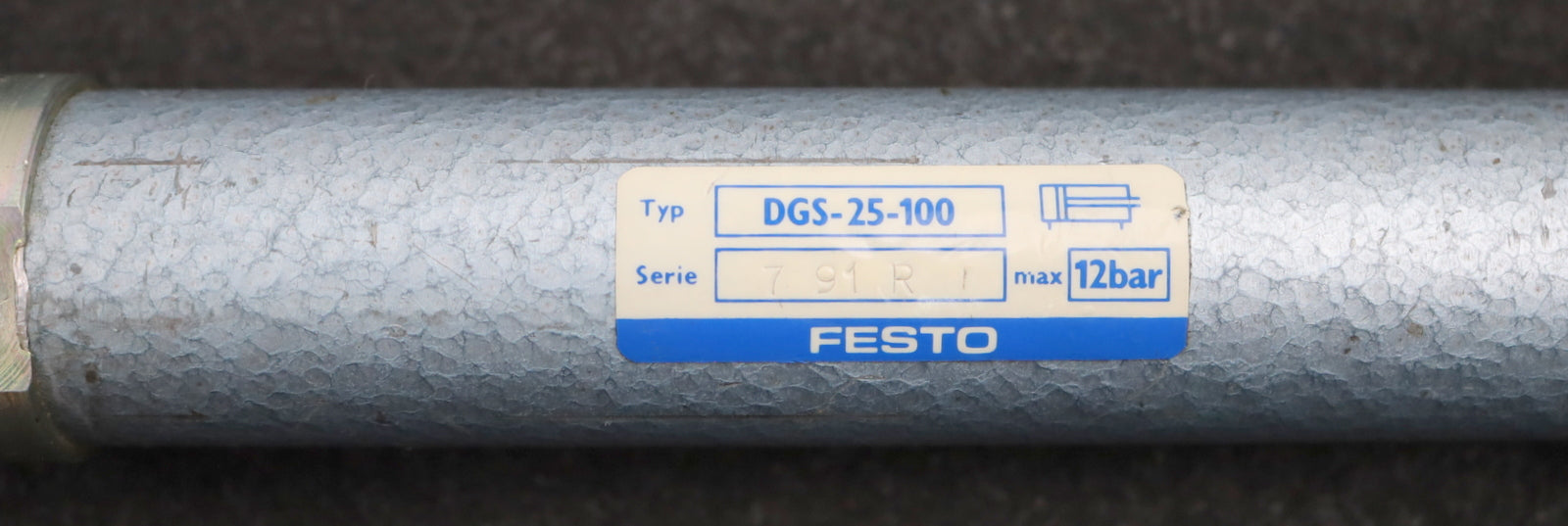 Bild des Artikels FESTO-Rund-Zylinder-DGS-25-100-Mat.-Nr.-4676-doppeltwirkend-KolbenØ-25-mm