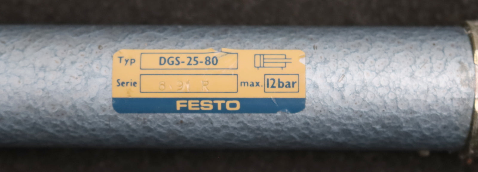 Bild des Artikels FESTO-Pneumatik-Zylinder-DGS-25-80-Mat.-Nr.-2471-doppeltwirkend-KolbenØ-25mm