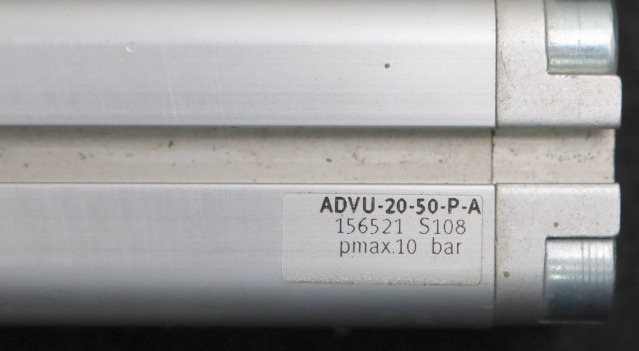 Bild des Artikels FESTO-Kompakt-Zylinder-ADVU-20-50-P-A-Mat.-Nr.-156521-doppeltwirkend-Hub-50mm