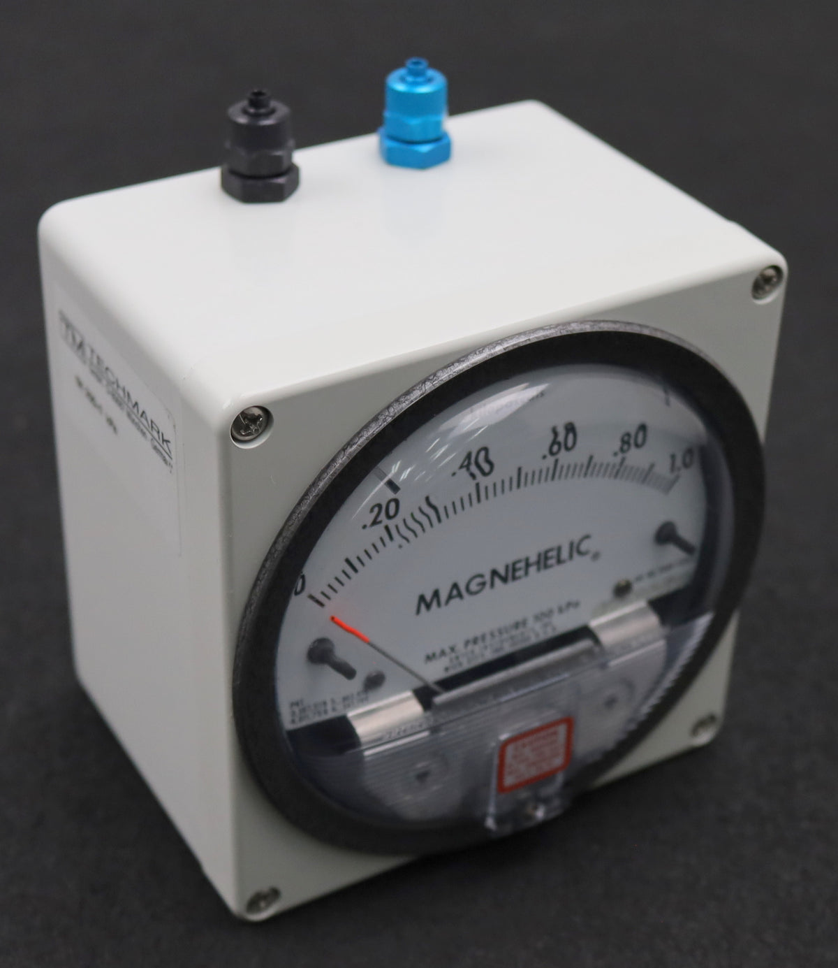 TECHMARK MAGNEHELIC Differenzdruckmesser TM 200 1kPa max. 100kPa unben ...