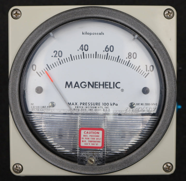 Bild des Artikels TECHMARK-MAGNEHELIC-Differenzdruckmesser-TM-200-1kPa-max.-100kPa-used