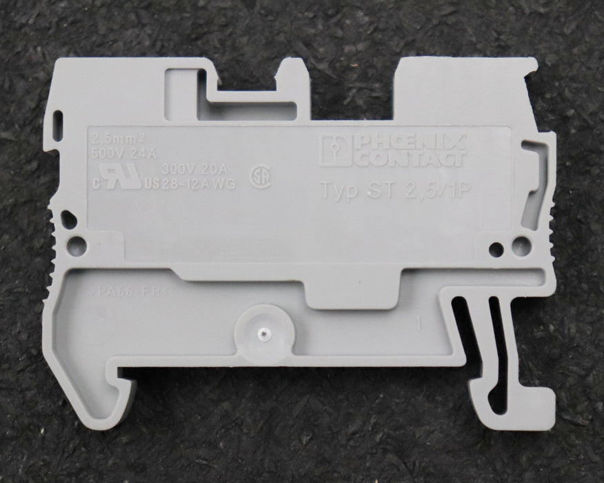 Bild des Artikels PHOENIX-CONTACT-26x-Durchgangsklemme-Art.Nr.-3040012-ST-2,5/1P-unbenutzt-in-OVP