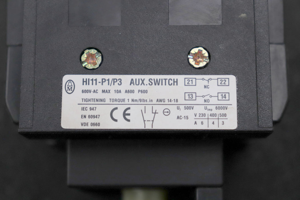 Bild des Artikels MOELLER-Trennschalter-P3-100-100A-690VAC-Uimp-6000V-gebraucht