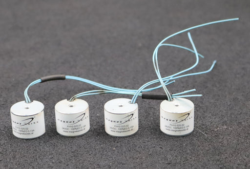 Bild des Artikels MAGNETWORKS-4x-Elektromagnet-FH10.025.02-24VDC-100%ED-0,13A-Ø-25mm-Höhe-20mm