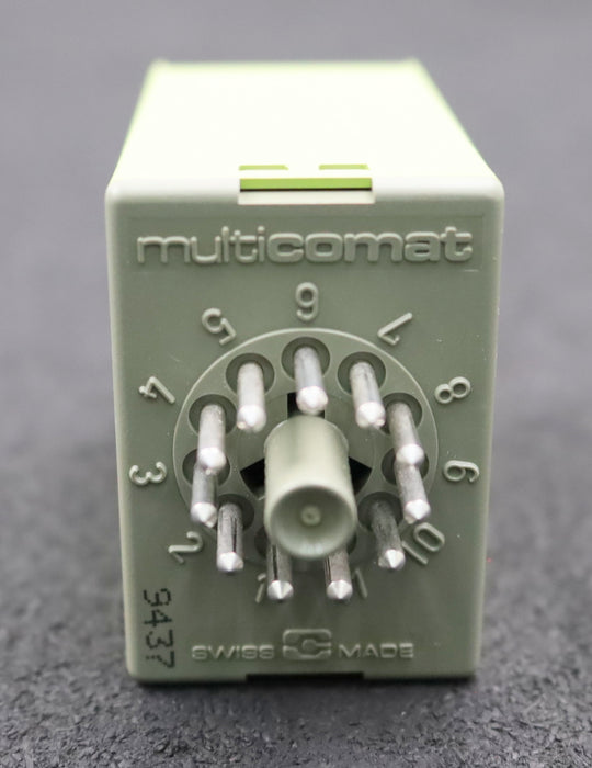 Bild des Artikels MULTICOMAT-Zeitrelais-CSE-2-65-einstellbar-1-10sec-/-3-30sec-6A-250VAC
