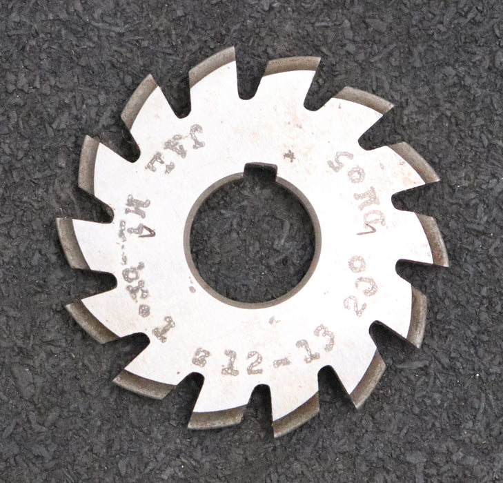 Bild des Artikels JAL-Zahnformfräser-gear-profile-cutter-m=-1mm-Nr-1-für-Zähnezahlbereich-Z=-12-13