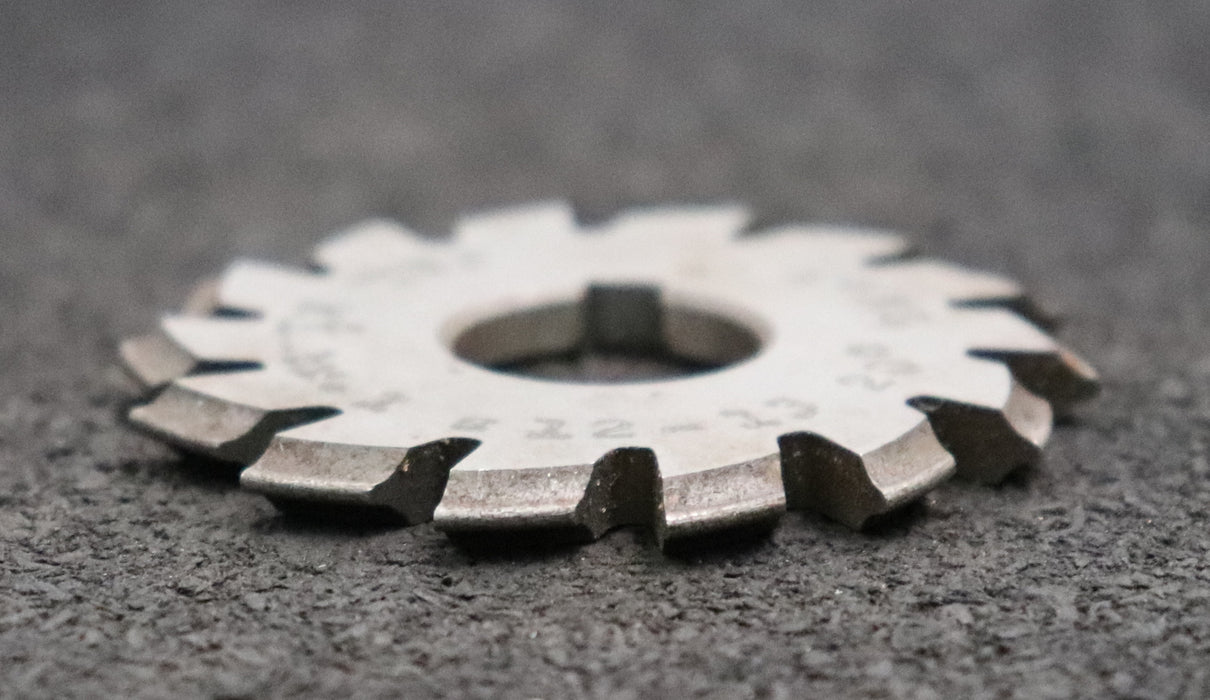 Bild des Artikels JAL-Zahnformfräser-gear-profile-cutter-m=-1mm-Nr-1-für-Zähnezahlbereich-Z=-12-13