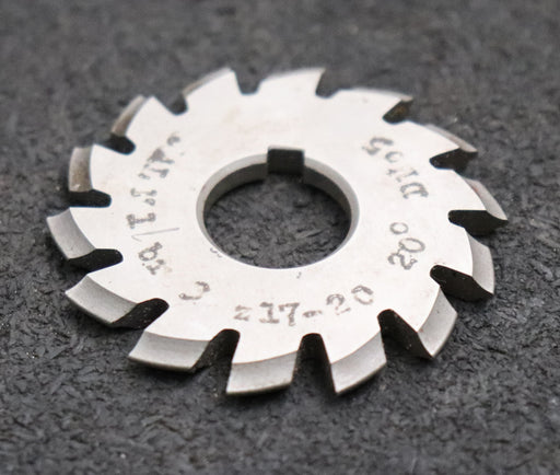 Bild des Artikels JAL-Zahnformfräser-gear-profile-cutter-m=-1mm-Nr-3-für-Zähnezahlbereich-Z=-17-20