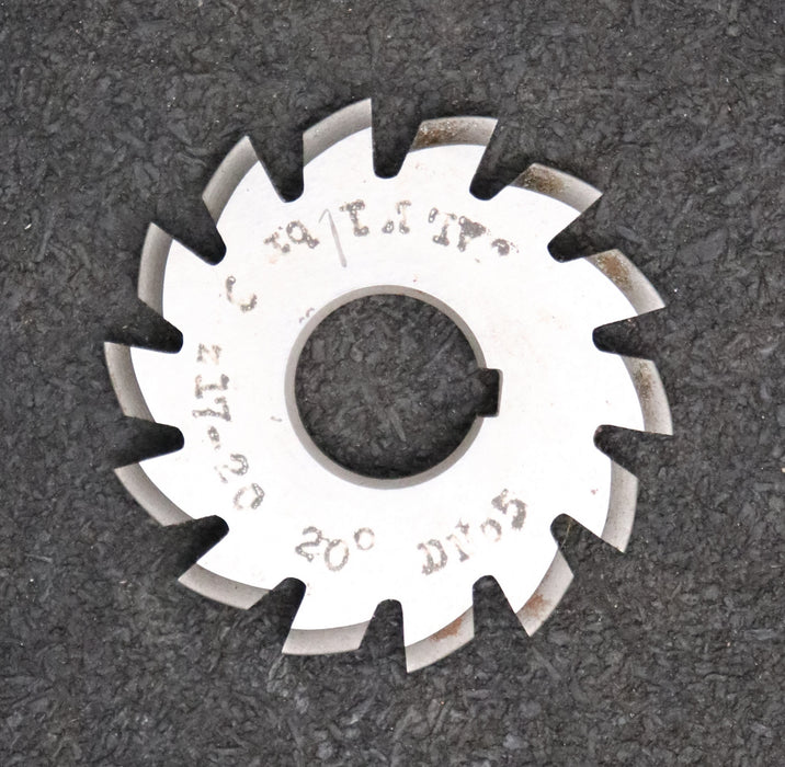 Bild des Artikels JAL-Zahnformfräser-gear-profile-cutter-m=-1mm-Nr-3-für-Zähnezahlbereich-Z=-17-20