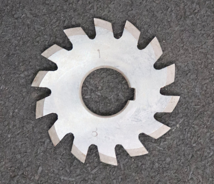 Bild des Artikels JAL-Zahnformfräser-gear-profile-cutter-m=-1mm-Nr-8--Zähnezahlbereich-Z=-135-00