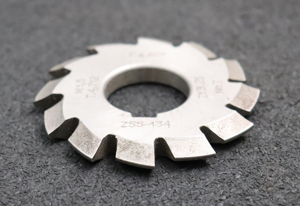 Bild des Artikels PRESTO-Zahnformfräser-gear-profile-cutter-m=-1,5mm-Nr.-7--Z=-55-134