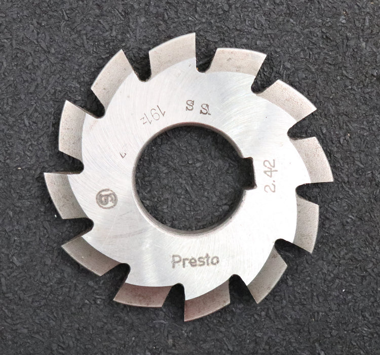 Bild des Artikels PRESTO-Zahnformfräser-gear-profile-cutter-m=-1,5mm-Nr.-7--Z=-55-134