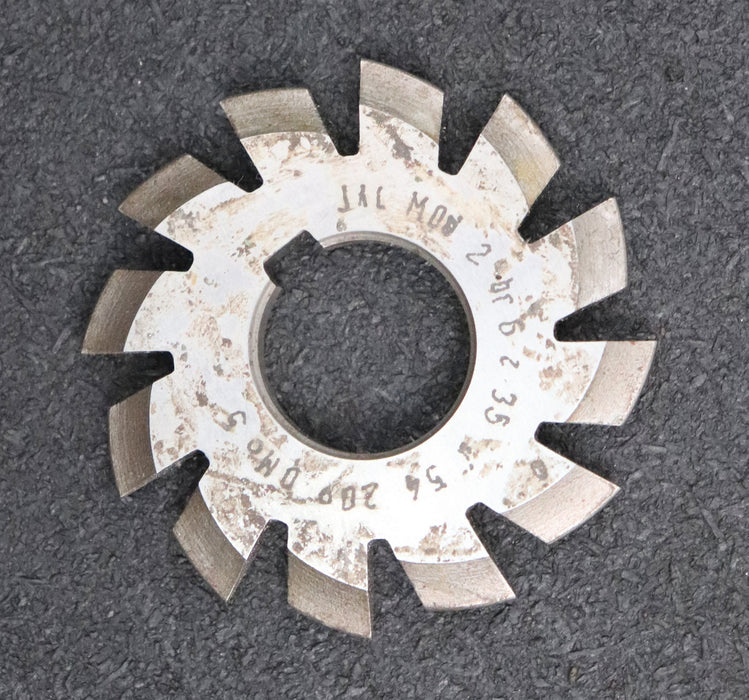 Bild des Artikels JAL-Zahnformfräser-gear-profile-cutter-m=-2mm-Nr-6-für-Zähnezahlbereich-Z=-35-54