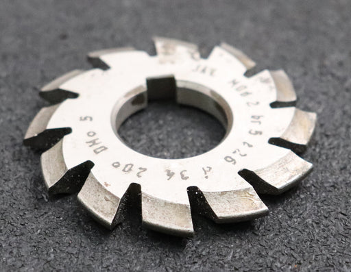 Bild des Artikels JAL-Zahnformfräser-gear-profile-cutter-m=-2mm-Nr-5-für-Zähnezahlbereich-Z=-26-34