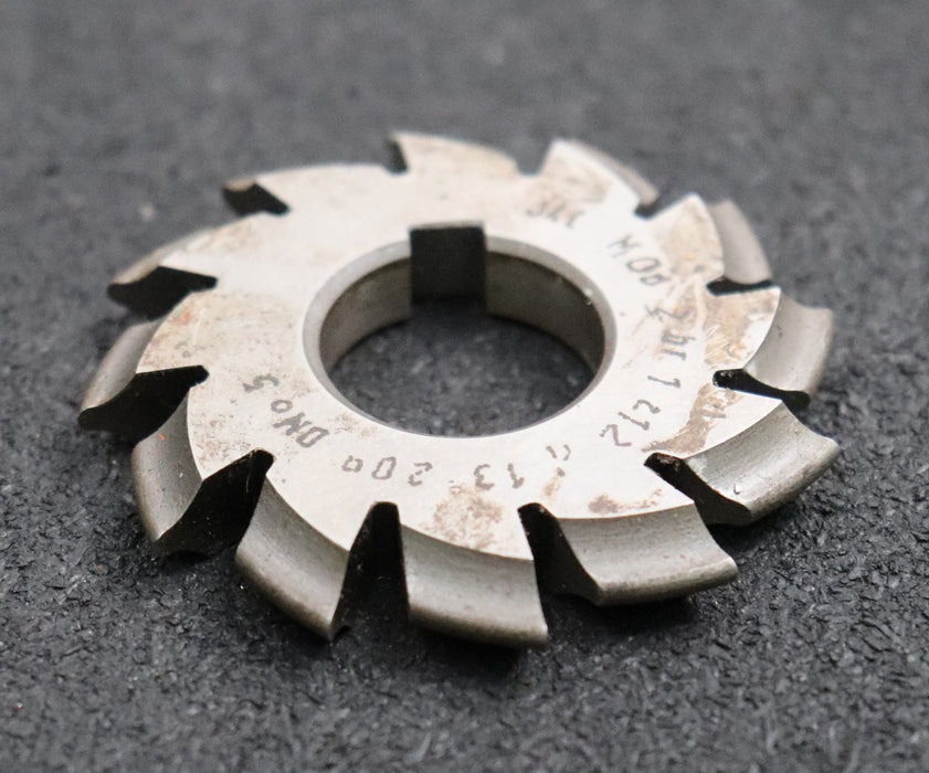 Bild des Artikels JAL-Zahnformfräser-gear-profile-cutter-m=-2mm-Nr-1-für-Zähnezahlbereich-Z=-12-13