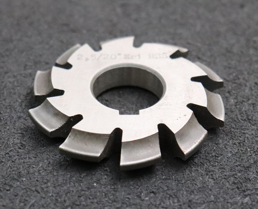 Bild des Artikels Zahnformfräser-gear-profile-cutter-m=-2,5mm-Nr.-1-Zähnezahlbereich-Z=-12-13