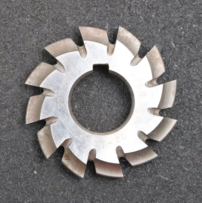 Bild des Artikels JAL-Zahnformfräser-gear-profile-cutter-m=-3mm-Nr.-3-Zähnezahlbereich-Z=-17-20