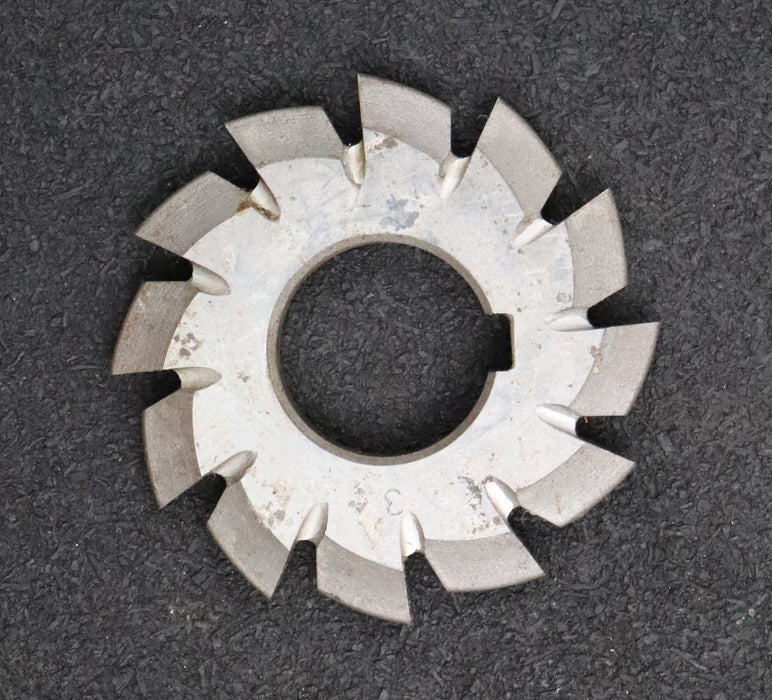 Bild des Artikels JAL-Zahnformfräser-gear-profile-cutter-m=-3mm-Nr.-7-Zähnezahlbereich-Z=-55-134