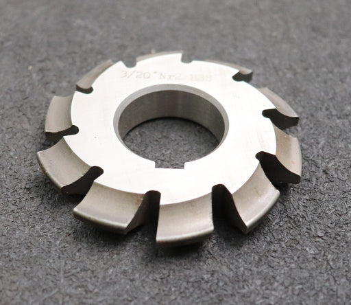 Bild des Artikels Zahnformfräser-gear-profile-cutter-m=-3mm-Nr.-2-für-Zähnezahlbereich-Z=-14-16