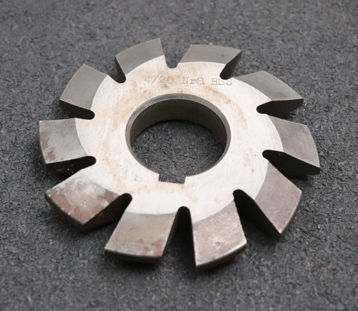 Zahnformfräser gear profile cutter m= 4mm Nr. 8 Zähnezahlbereich Z= 13 ...