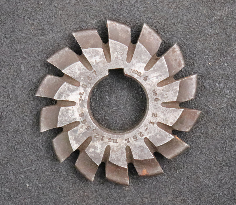 Bild des Artikels R.STOCK&KG-Zahnformfräser-gear-profile-cutter-m=-4mm-Nr.-4-für-Z=-21-25