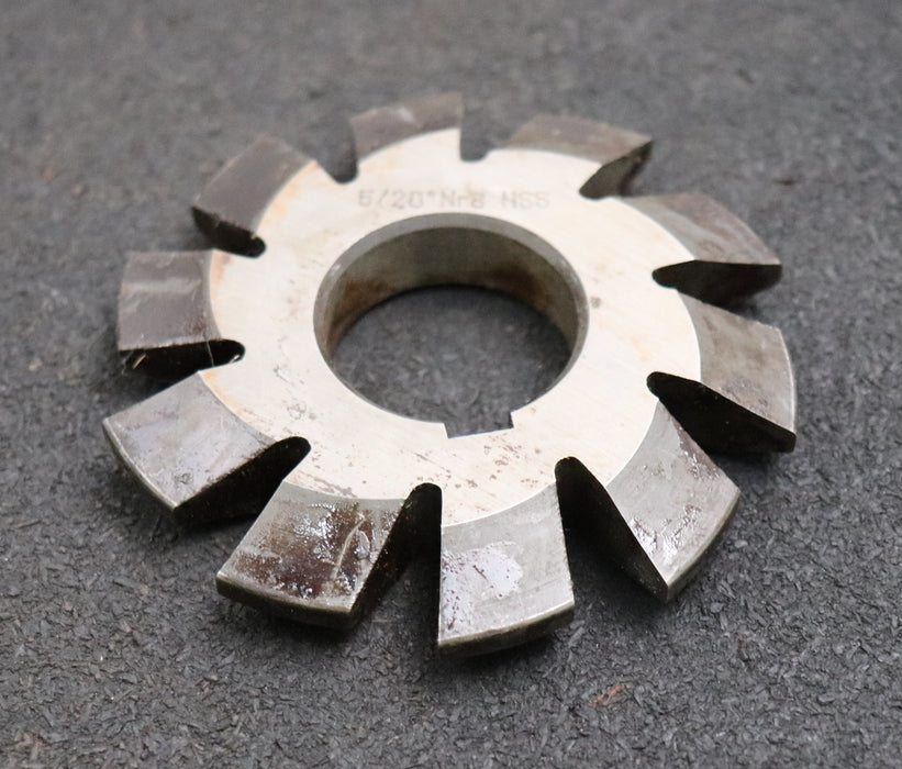 Bild des Artikels Zahnformfräser-gear-profile-cutter-m=-5mm-Nr.-8-für-Zähnezahlbereich-Z=-135-00