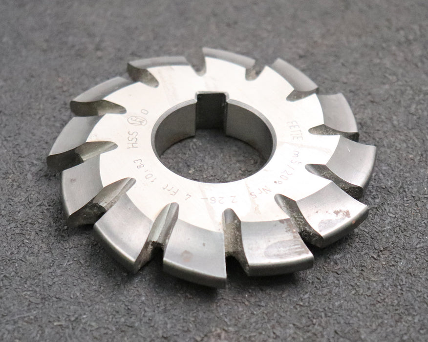Bild des Artikels FETTE-Zahnformfräser-gear-profile-cutter-m=-5mm-Nr.-5-Zähnezahlbereich-Z=-26-34