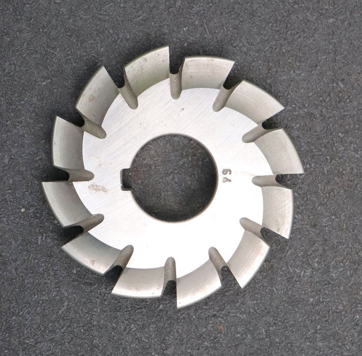Bild des Artikels FETTE-Zahnformfräser-gear-profile-cutter-m=-6mm-Nr.-4-Zähnezahlbereich-Z=-21-25