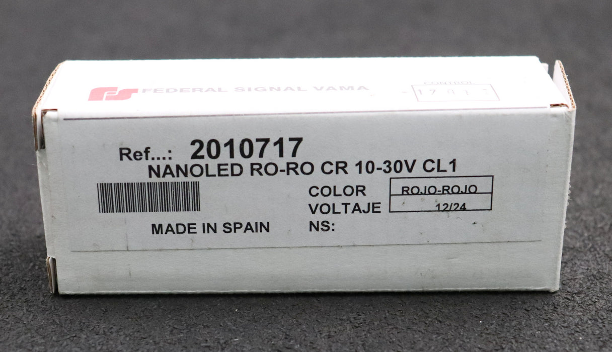 Bild des Artikels NANOLED-LED-Frontblitzer-Ref.:-2010717-Rote-LED's-10-30V-unbenutzt-in-OVP