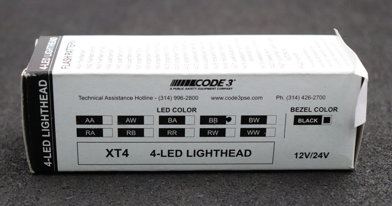 Bild des Artikels CODE-LED-Modul-Blitzmodul-Typ-XT4-DUAL-BB-12V/24V-unbenutzt-in-OVP