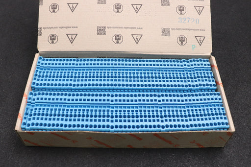 Bild des Artikels WEIDMUELLER-100x-Durchgangs-Reihenklemmen-blau-Typ-ZDU-2.5/3AN-BL