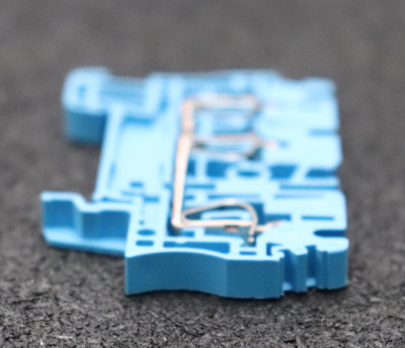 Bild des Artikels WEIDMUELLER-100x-Durchgangs-Reihenklemmen-blau-Typ-ZDU-2.5/3AN-BL