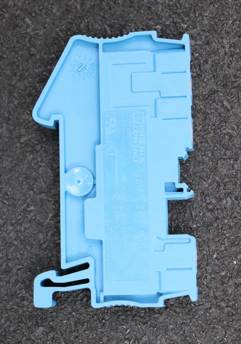 Bild des Artikels PHOENIX-CONTACT-30x-Durchgangsklemmen-blau-Typ-PT-2,5-TWIN-BU-Best.Nr.-3209552