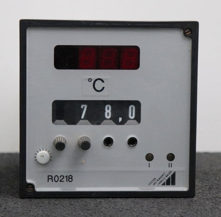 Bild des Artikels GOSSEN-METRAWATT-Temperaturregler-R0218-GTR0218A2B2C32D1E4