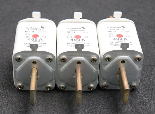 Bild des Artikels M.SCHNEIDER-EUROFUSE-3x-Sicherungseinsatz-fuse-link-Art.Nr.-372040-Gr.-2-MM