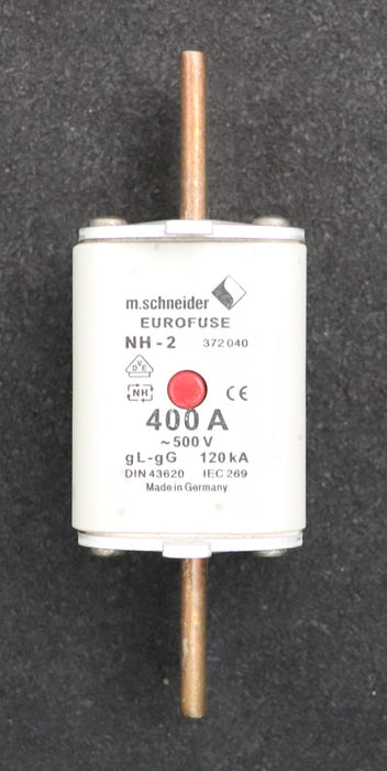 Bild des Artikels M.SCHNEIDER-EUROFUSE-3x-Sicherungseinsatz-fuse-link-Art.Nr.-372040-Gr.-2-MM