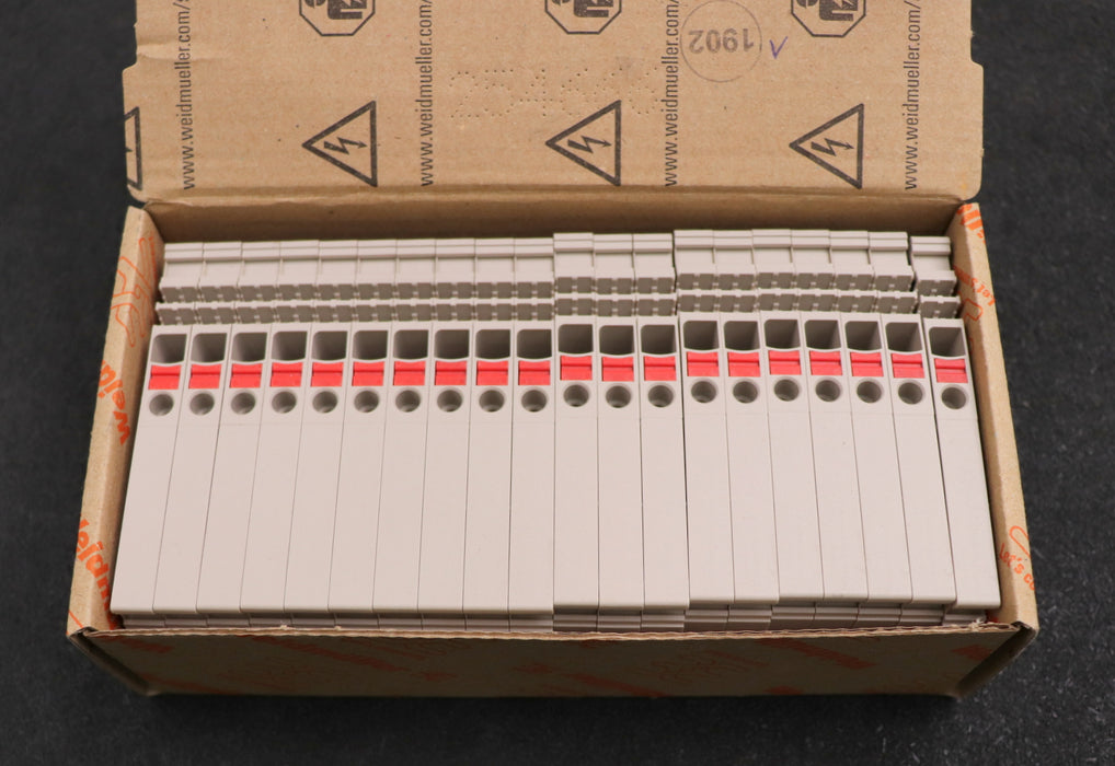 Bild des Artikels WEIDMÜLLER-20x-Durchgangsklemme-AAP11-6-LO-RD-Art.Nr.-1989790000-unbenutzt