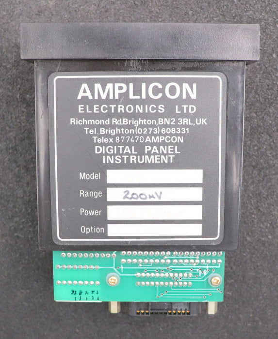 Bild des Artikels AMPLICON-Digital-Panel-Instrument-Model-88-Range-200mV-Power-115/230V-gebraucht