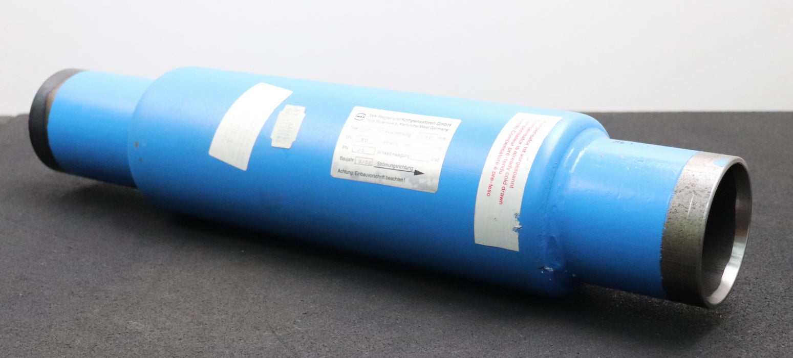 Bild des Artikels IWKA-/-BOA-Stahl-Axialkompensator-Typ-307/224-altern.-Bez.:-BKT-7110-00-DN80