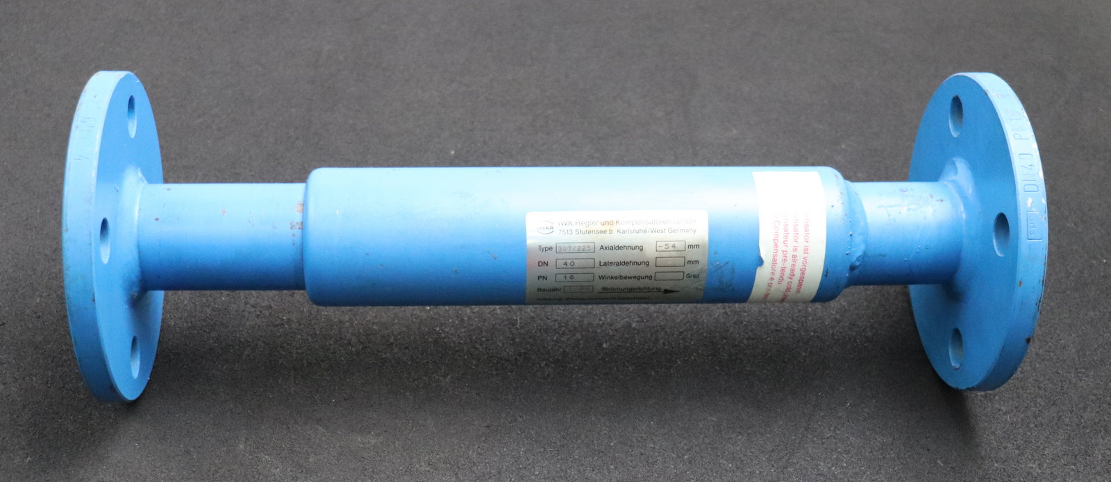 Bild des Artikels IWKA-/-BOA-Stahl-Axialkompensator-BKT-712900X-DN40-PN16-beidseitiger-Flansch