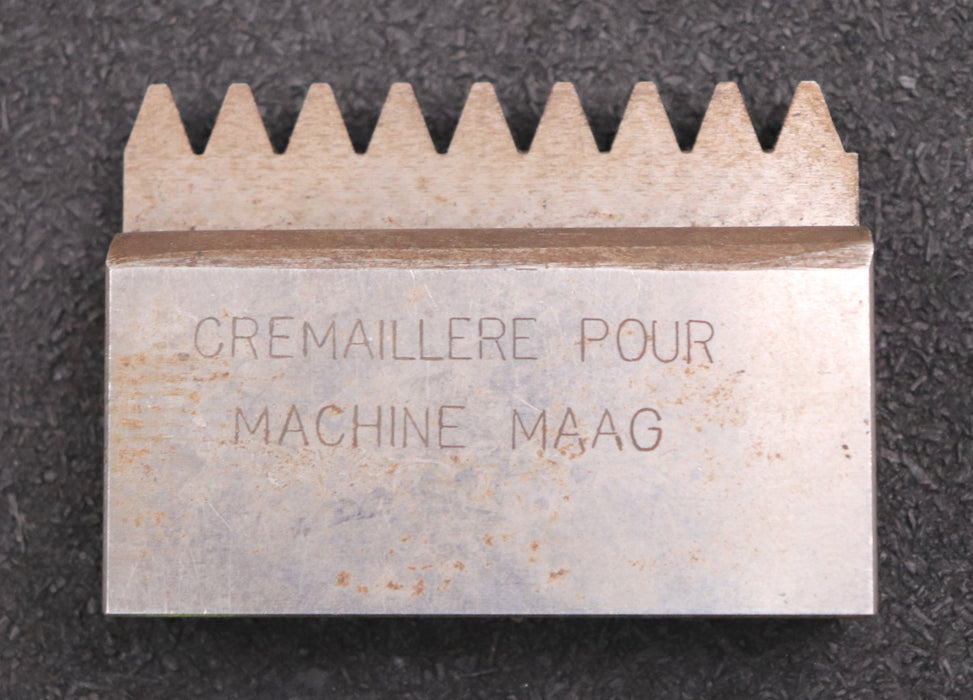 Bild des Artikels MAAG-Hobelkamm-rack-cutter-für-MAAG-Wälzhobelmaschinen-m=-2,5-EGW-20°