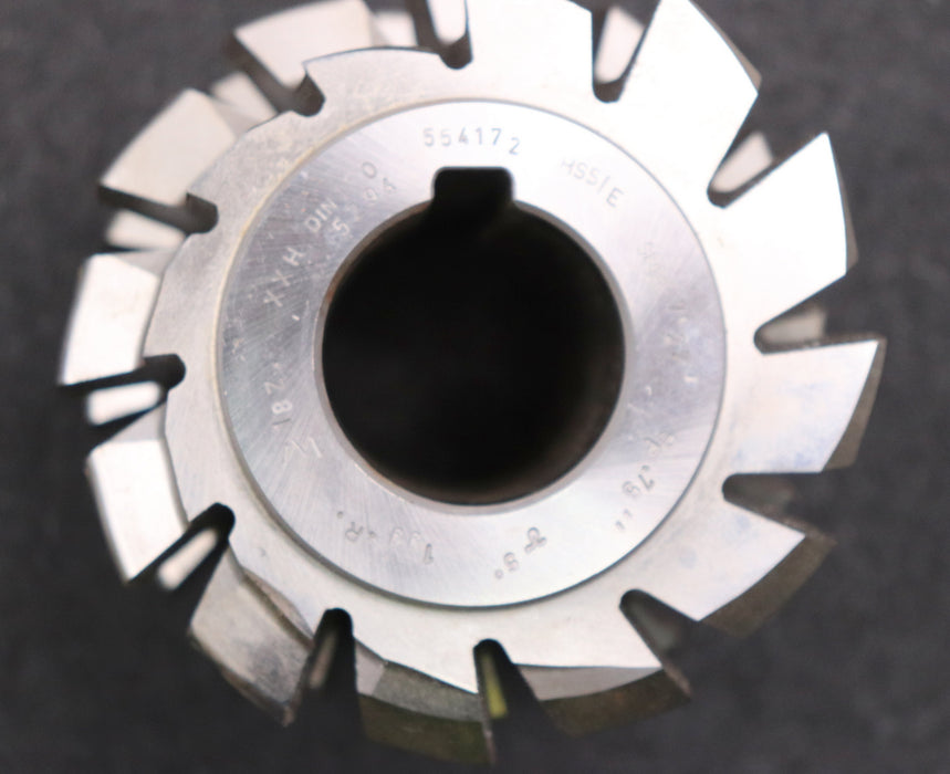 Bild des Artikels Wälzfräser-für-Zahnriemenräder-Profil-XXH-SP-0.75"-für-Zähnezahl=-18-1gg.-Rechts