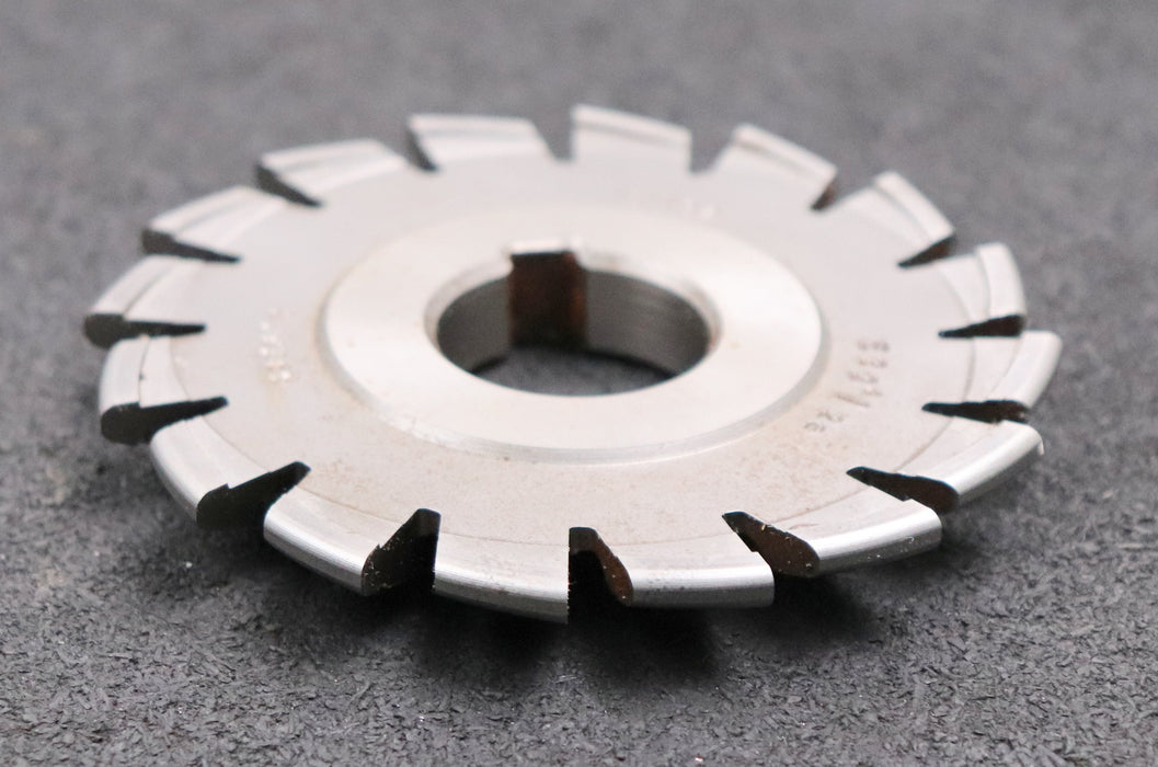 Bild des Artikels DOLD-asymmetrischer-Prismenfräser-E-22°/2a-Gesamtwinkel-22°-Flankenwinkel-22°/0°