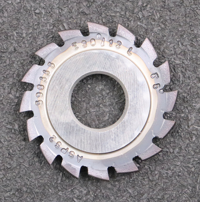 Bild des Artikels DOLD-asymmetrischer-Prismenfräser-E-30°/12-Flankenwinkel-30°/0°-Gesamtwinkel-30°