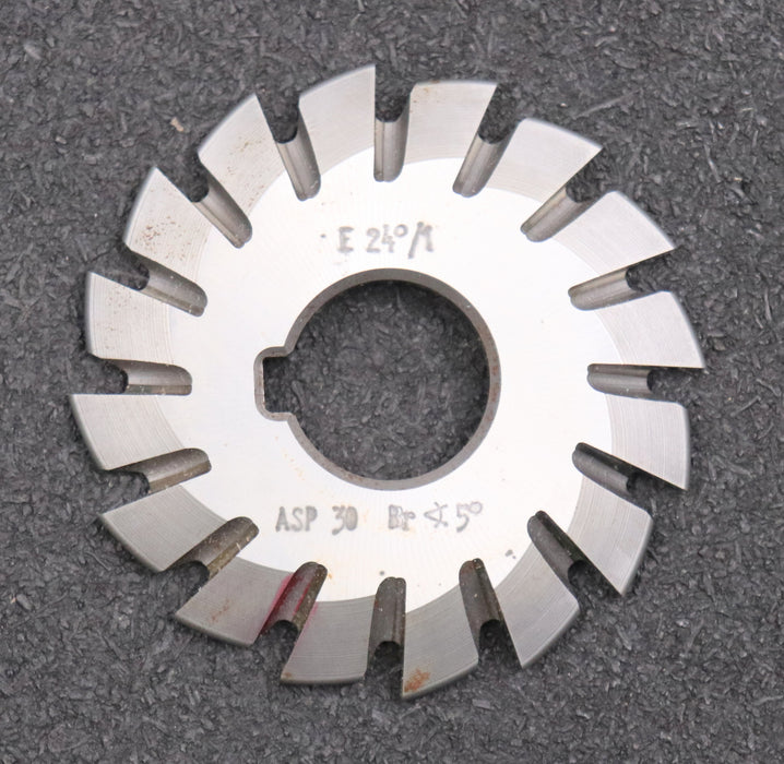 Bild des Artikels DOLD-asymmetrischer-Prismenfräser-E-24°/1-Gesamtwinkel-24°-Flankenwinkel-24°/0°